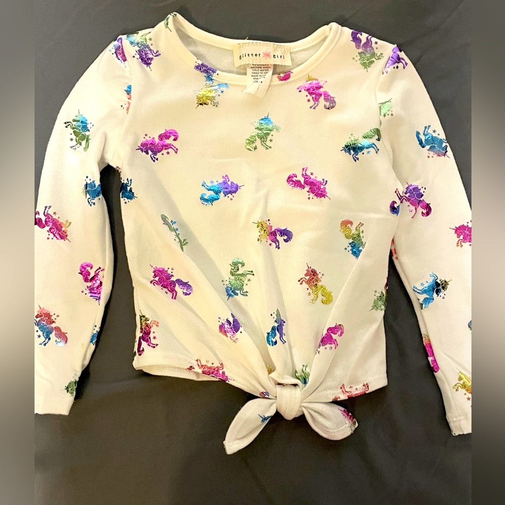 NWOT Glitter Girls Longsleeve T-shirt